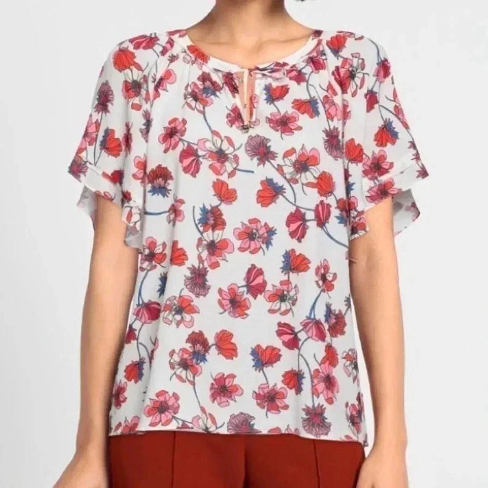 Nenette TLJ Floral Blouse